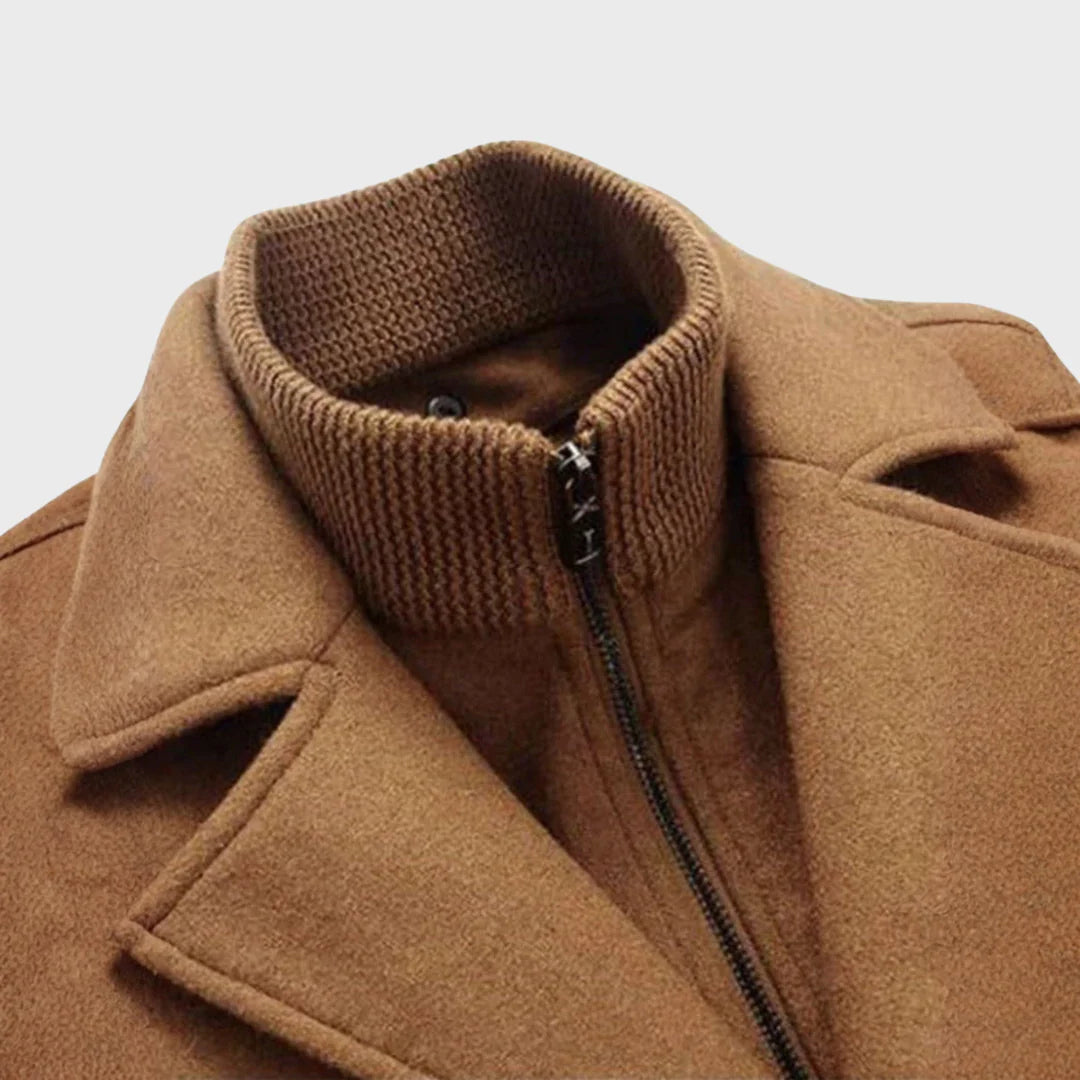 ANDREI | ABRIGO CLASICO ESTILO CHAQUETON