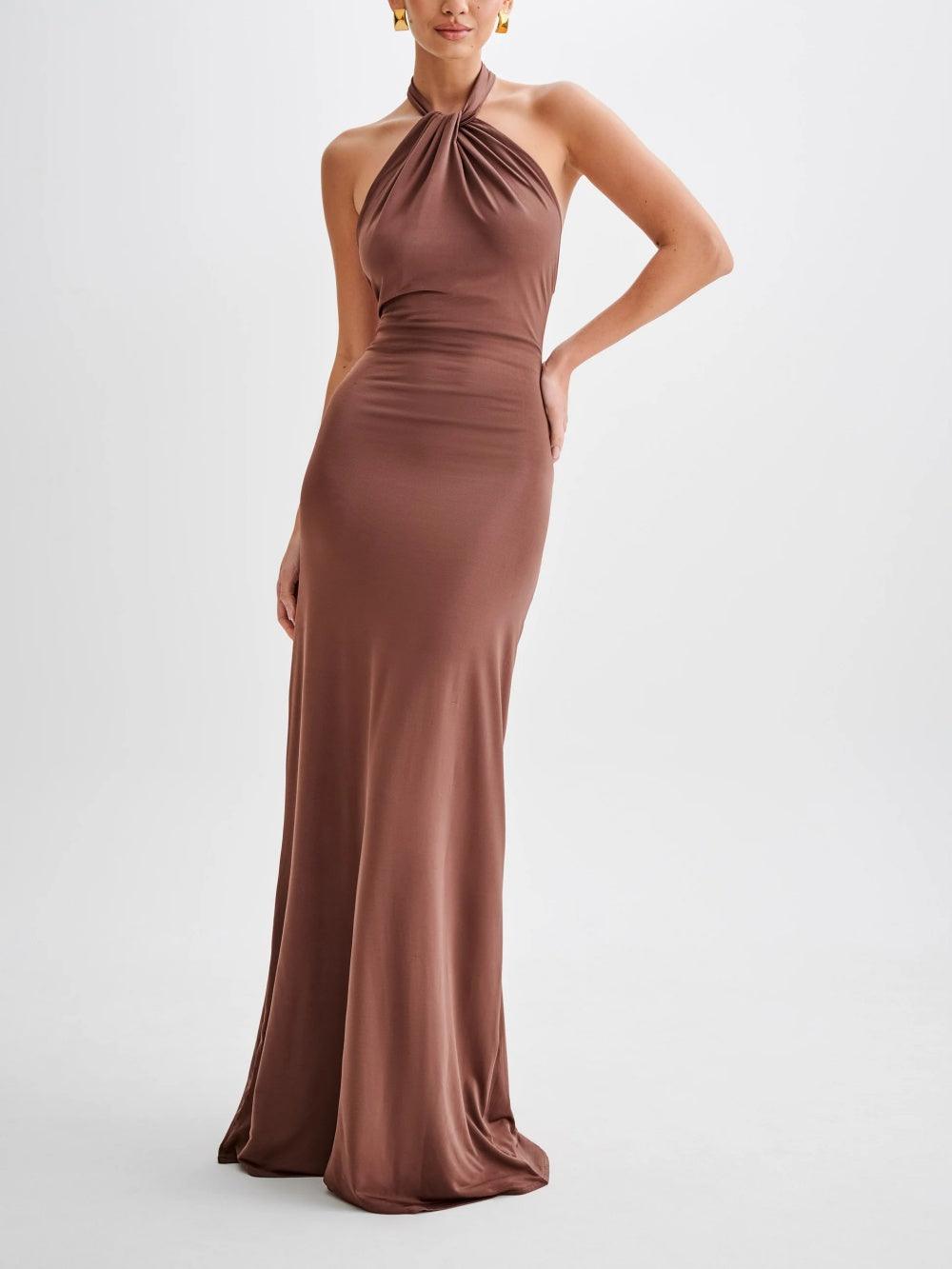 GLORIA | VESTIDO LARGO SOFISTICADO