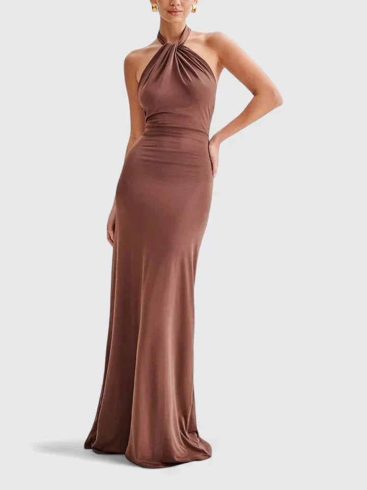 GLORIA | VESTIDO LARGO SOFISTICADO