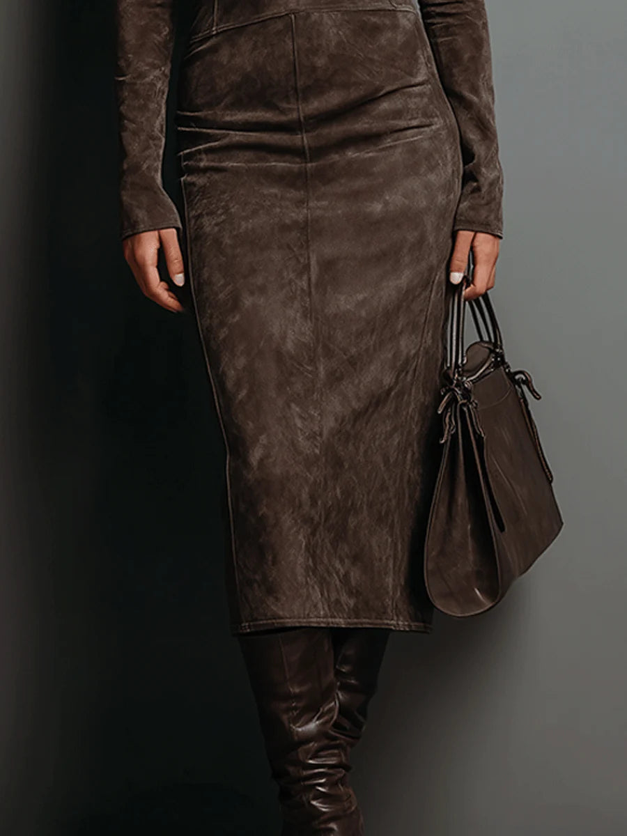 LAILA | VESTIDO MIDI DE ANTES