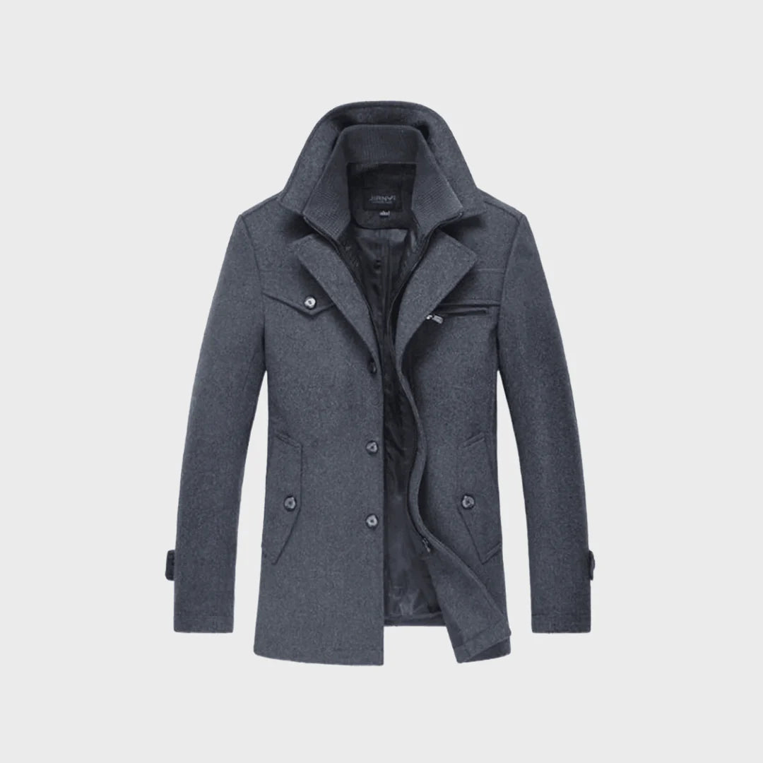 ANDREI | ABRIGO CLASICO ESTILO CHAQUETON