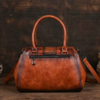 MARGARITA | BOLSO DE MANO DE PIEL CON GRABADO