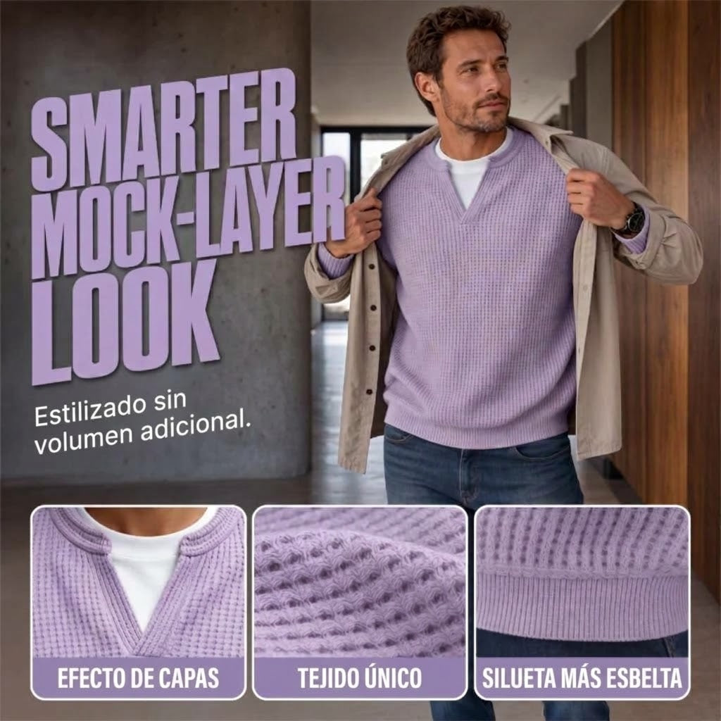 FERNANDO | MAGLIONE WAFFLE DA UOMO