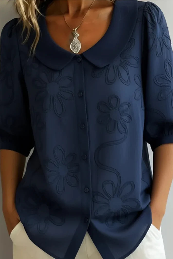 TERESA | ELEGANTE BLUSA FLORAL
