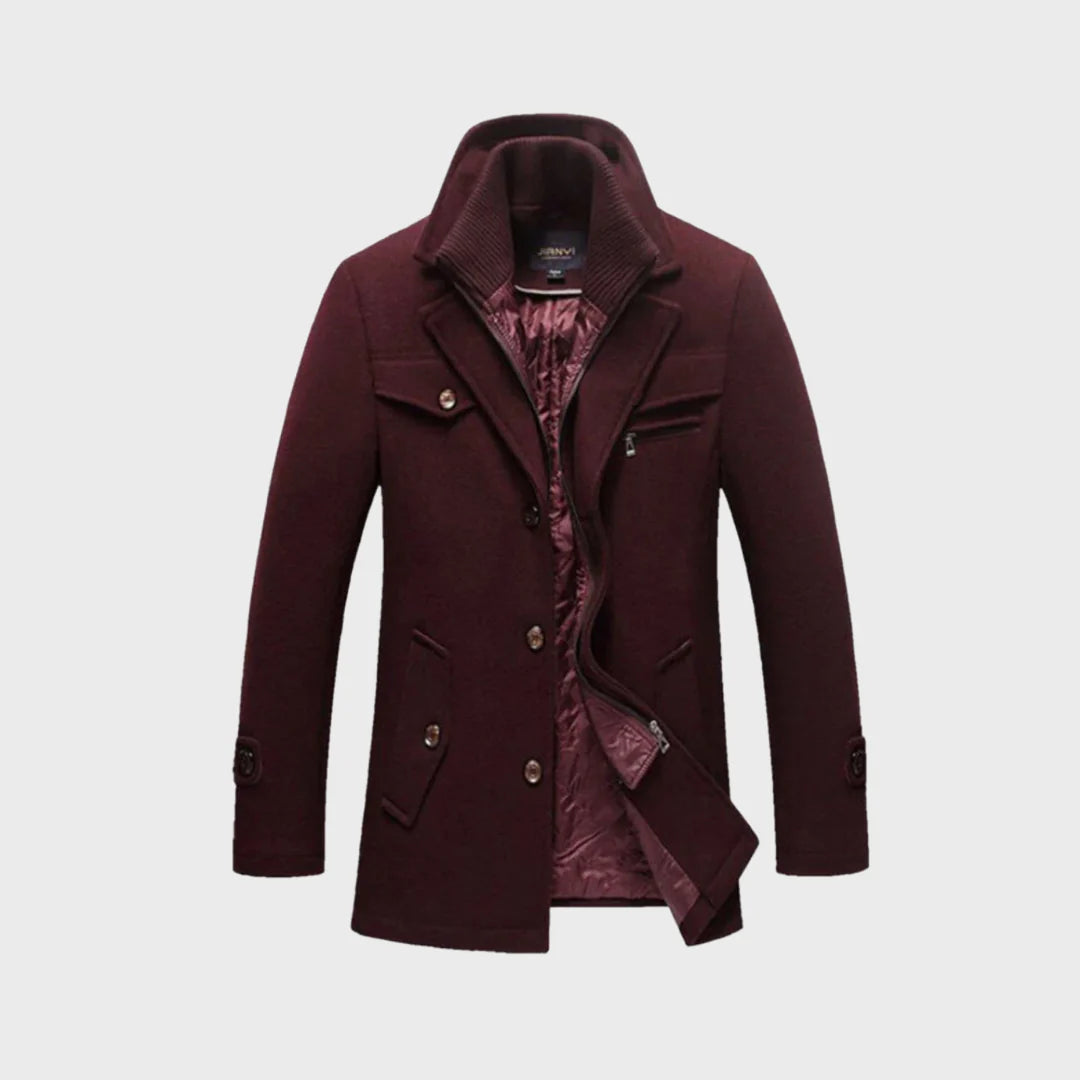 ANDREI | ABRIGO CLASICO ESTILO CHAQUETON