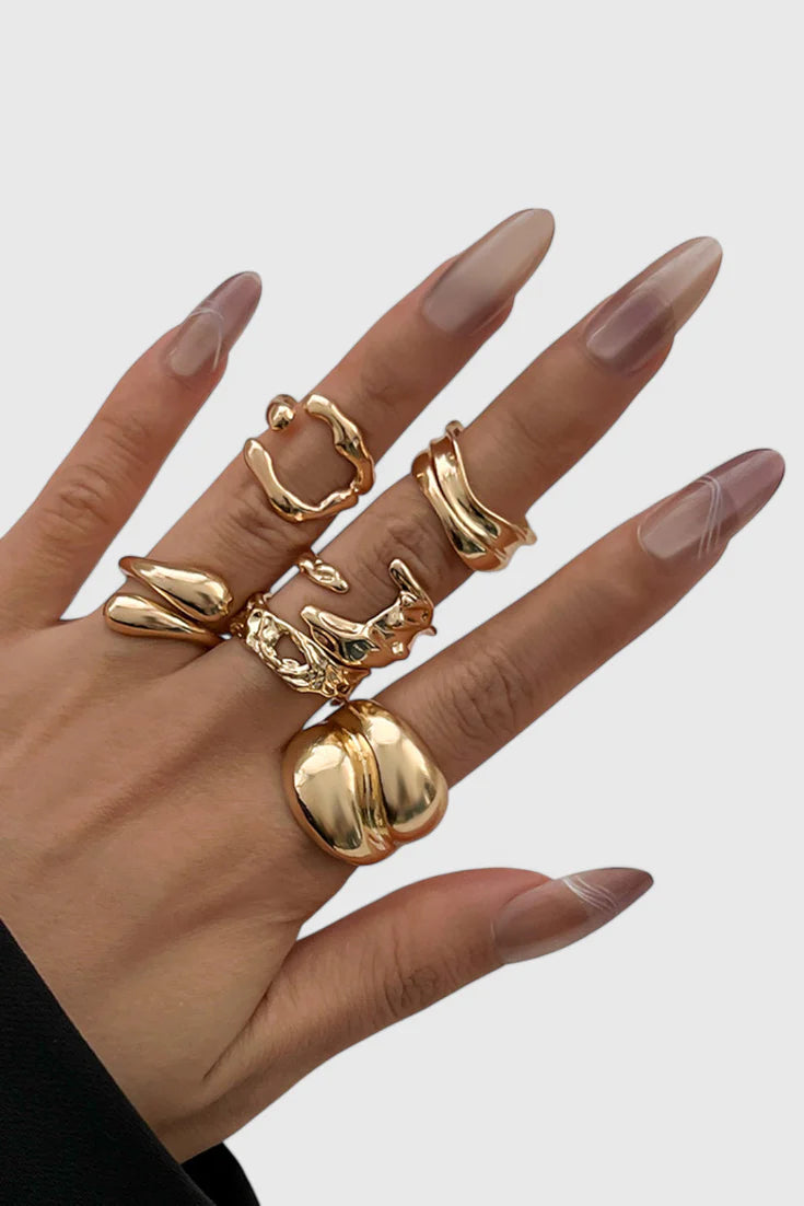 CLEO | ANILLO IRREGULAR DE MÚLTIPLES CAPAS