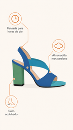 BELLA | SANDALIAS ORTOPÉDICAS ELEGANTES