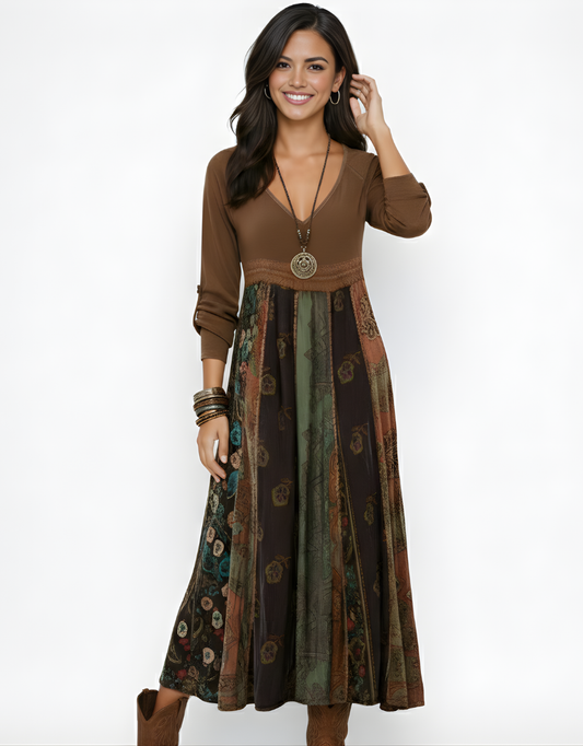 ADELA | VESTIDO VINTAGE CASUAL