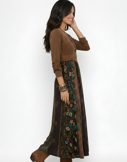 ADELA | VESTIDO VINTAGE CASUAL