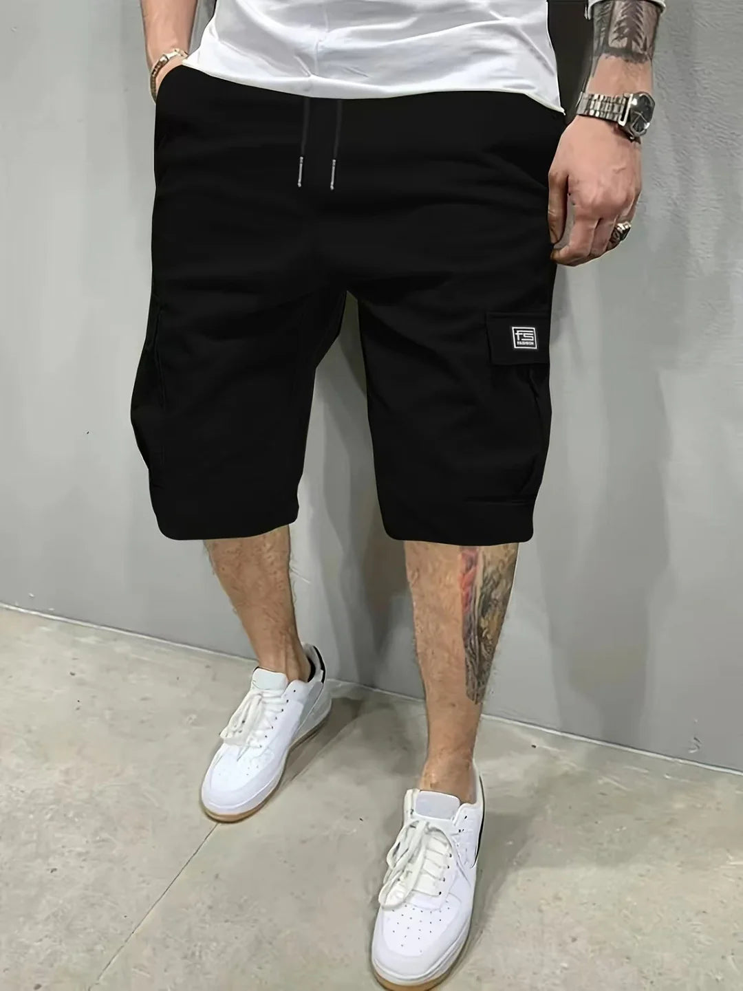 ENZO | PANTALONES CORTO CARGO PARA HOMBRE (COMPRA 1, LLÉVATE 1 GRATIS)