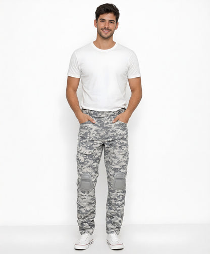 DAVID | PANTALONI CARGO TATTICI CON GINOCCHIERE INTEGRATE
