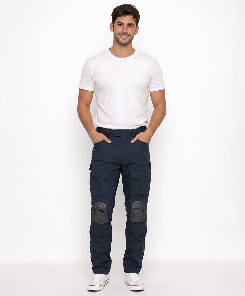 DAVID | PANTALONES CARGOS TÁCTICOS CON RODILLERAS INTEGRADAS
