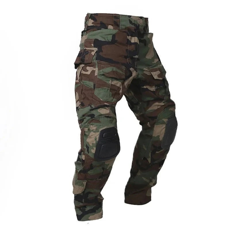 DAVID | PANTALONES CARGOS TÁCTICOS CON RODILLERAS INTEGRADAS