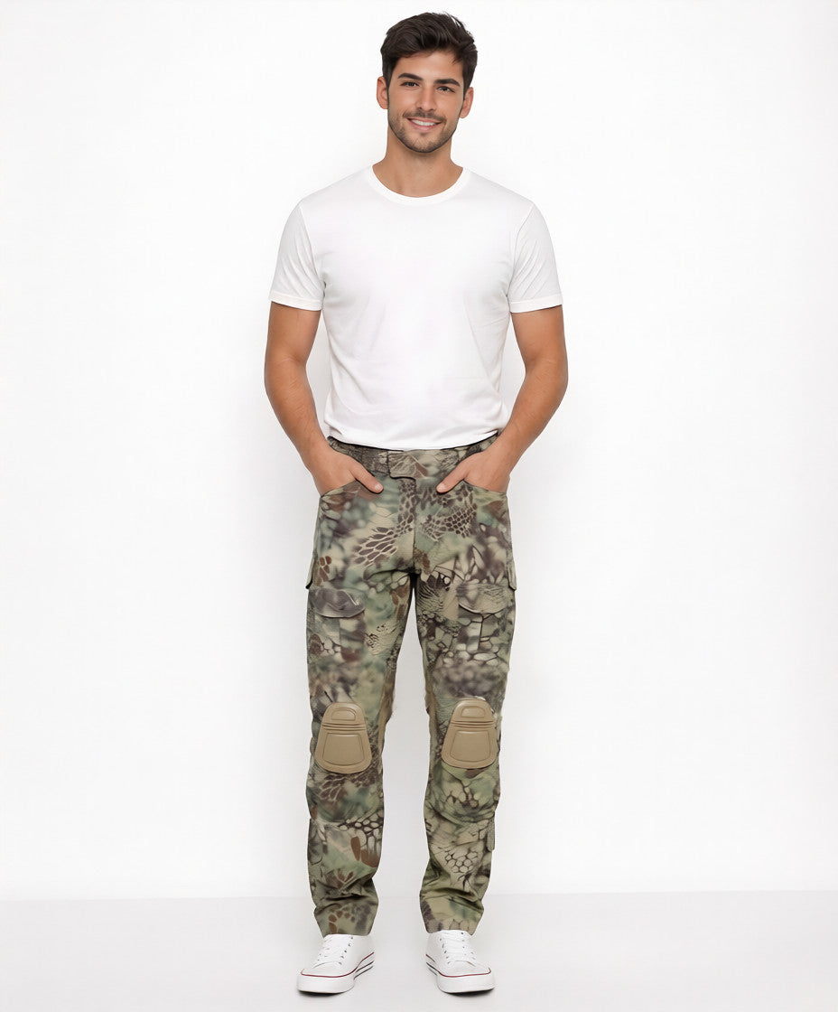 DAVID | PANTALONES CARGOS TÁCTICOS CON RODILLERAS INTEGRADAS