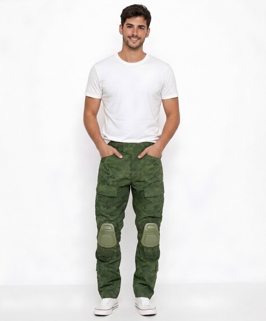 DAVID | PANTALONES CARGOS TÁCTICOS CON RODILLERAS INTEGRADAS