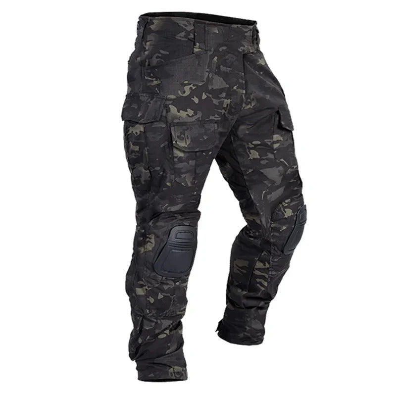 DAVID | PANTALONES CARGOS TÁCTICOS CON RODILLERAS INTEGRADAS