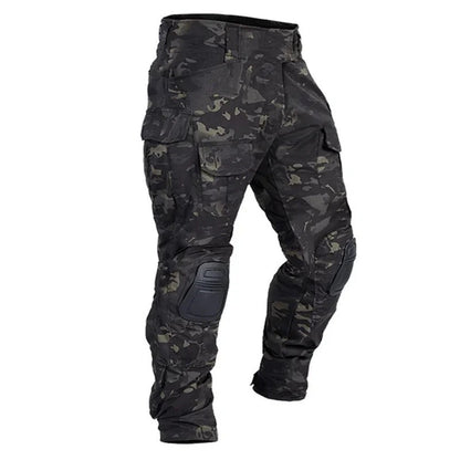 DAVID | PANTALONI CARGO TATTICI CON GINOCCHIERE INTEGRATE