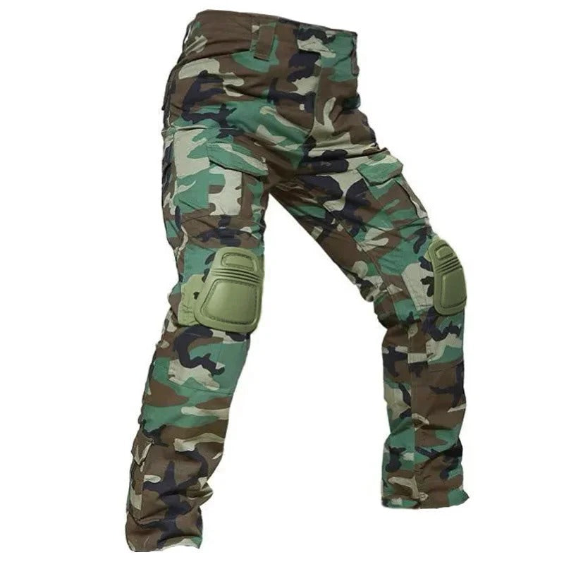 DAVID | PANTALONES CARGOS TÁCTICOS CON RODILLERAS INTEGRADAS