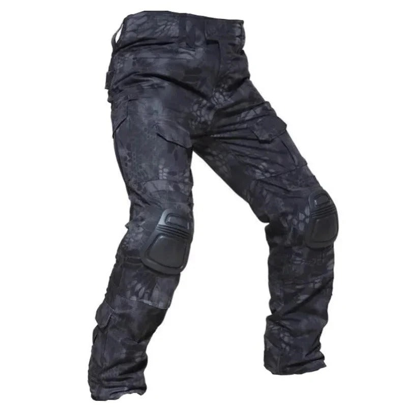DAVID | PANTALONES CARGOS TÁCTICOS CON RODILLERAS INTEGRADAS