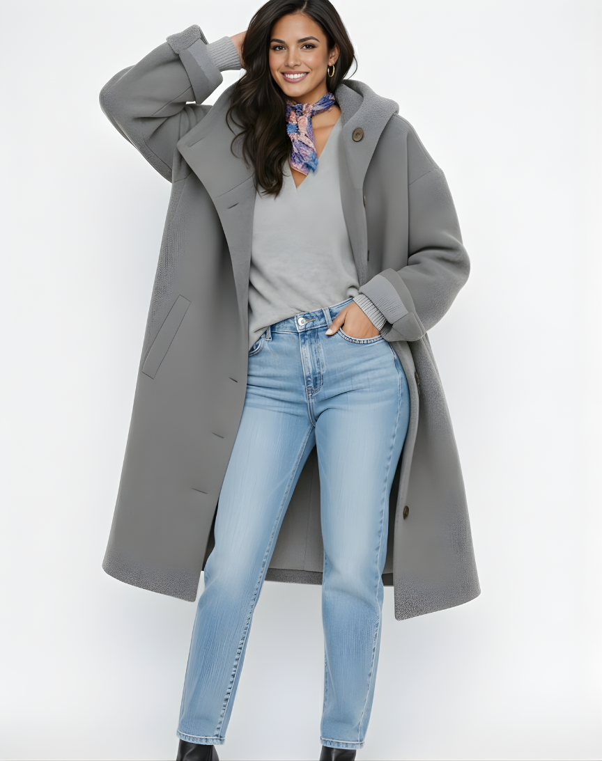 ELENA | CHAQUETA CON CAPUCHA