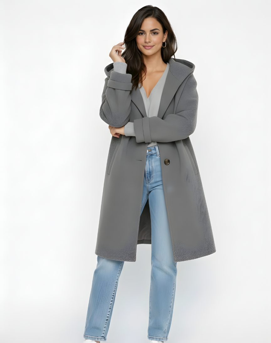 ELENA | CHAQUETA CON CAPUCHA