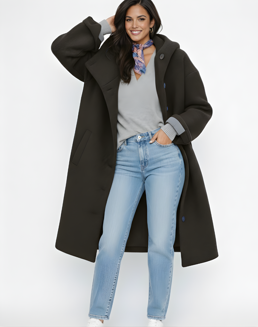 ELENA | CHAQUETA CON CAPUCHA