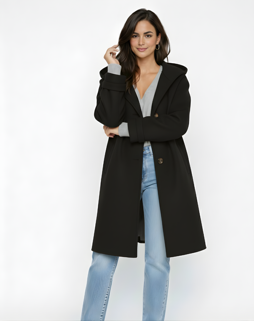 ELENA | CHAQUETA CON CAPUCHA