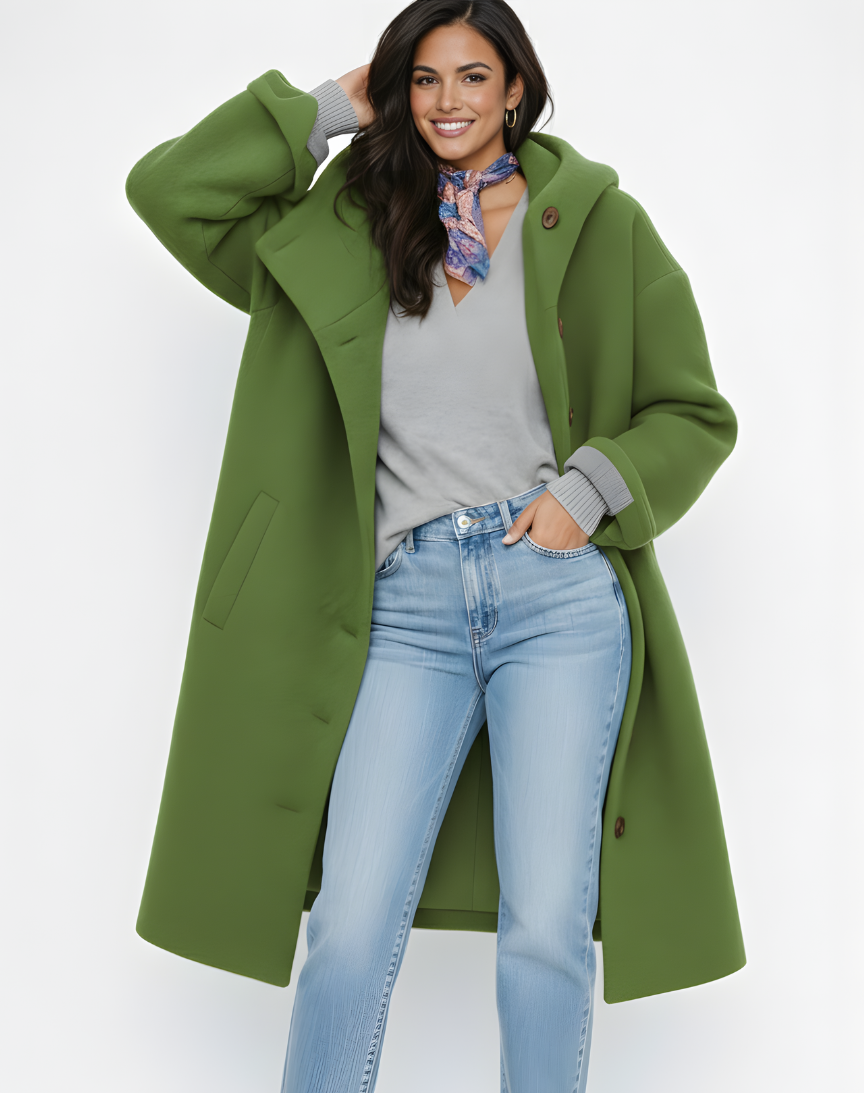 ELENA | CHAQUETA CON CAPUCHA
