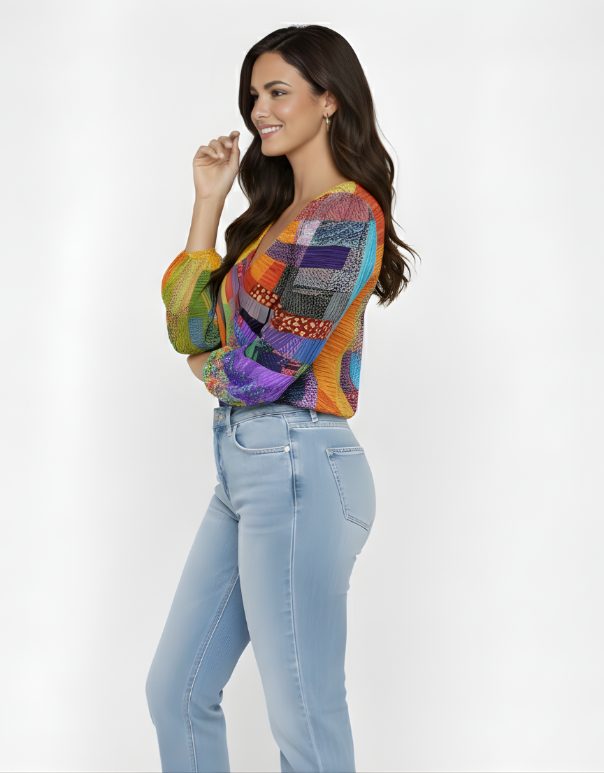 ELISA | CAMISA VINTAGE COLORIDA
