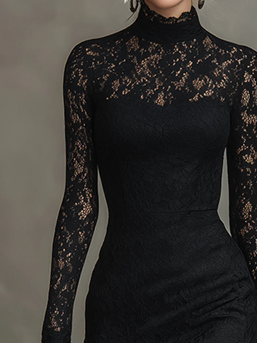 TRINIDAD | ELEGANTE VESTIDO LARGO DE COLA DE PEZ