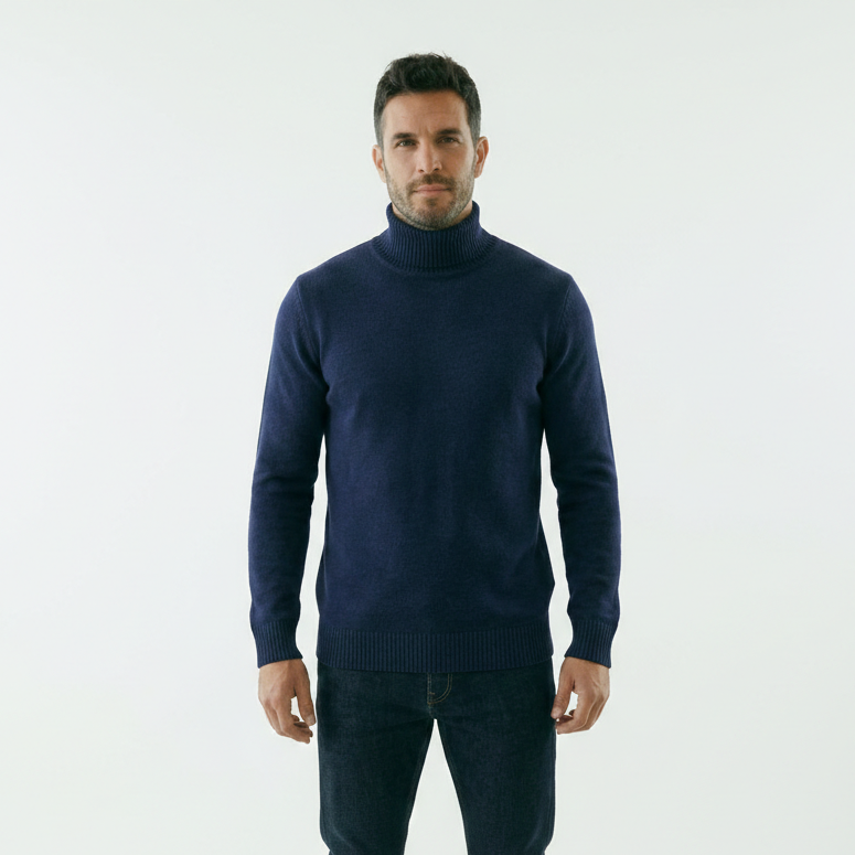 MONTECARLO | JERSEY DE CUELLO ALTO DE CACHERMIRA