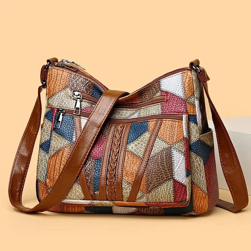 LOLA | BOLSO DE PIEL CON MOSAICO