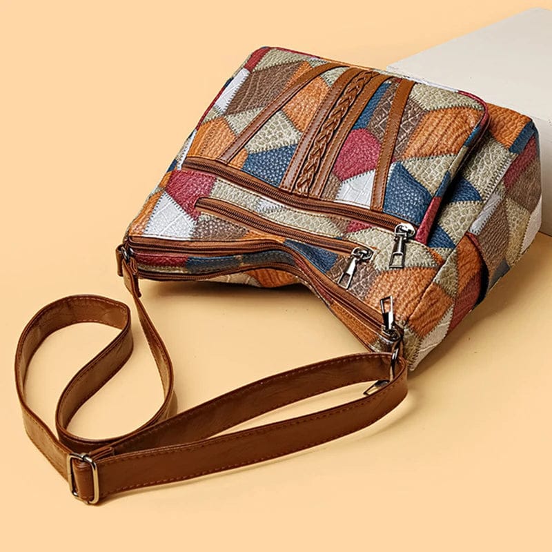 LOLA | BOLSO DE PIEL CON MOSAICO
