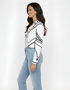 MANUELA | BLUSA CASUAL DE MANGA LARGA VINTAGE