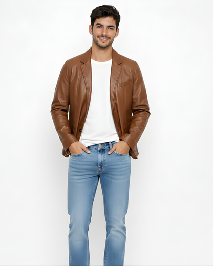 MARCO | CHAQUETA DE CUERO PREMIUM