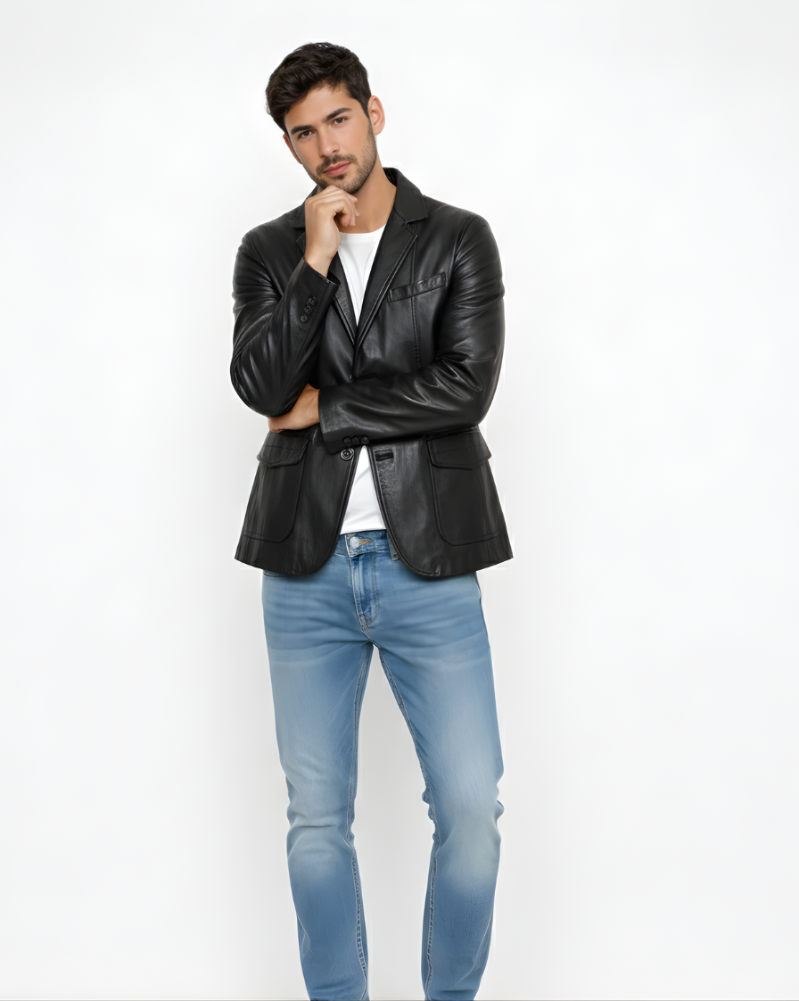 MARCO | CHAQUETA DE CUERO PREMIUM
