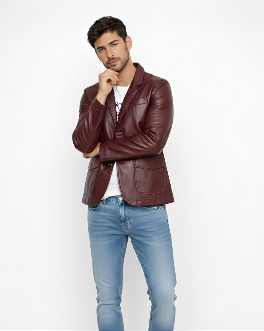 MARCO | CHAQUETA DE CUERO PREMIUM