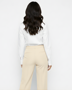 MARTINA| PANTALONES DE TRAJE DE CINTURA ALTA