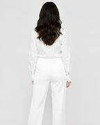 MARTINA| PANTALONES DE TRAJE DE CINTURA ALTA