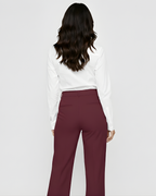 MARTINA| PANTALONES DE TRAJE DE CINTURA ALTA