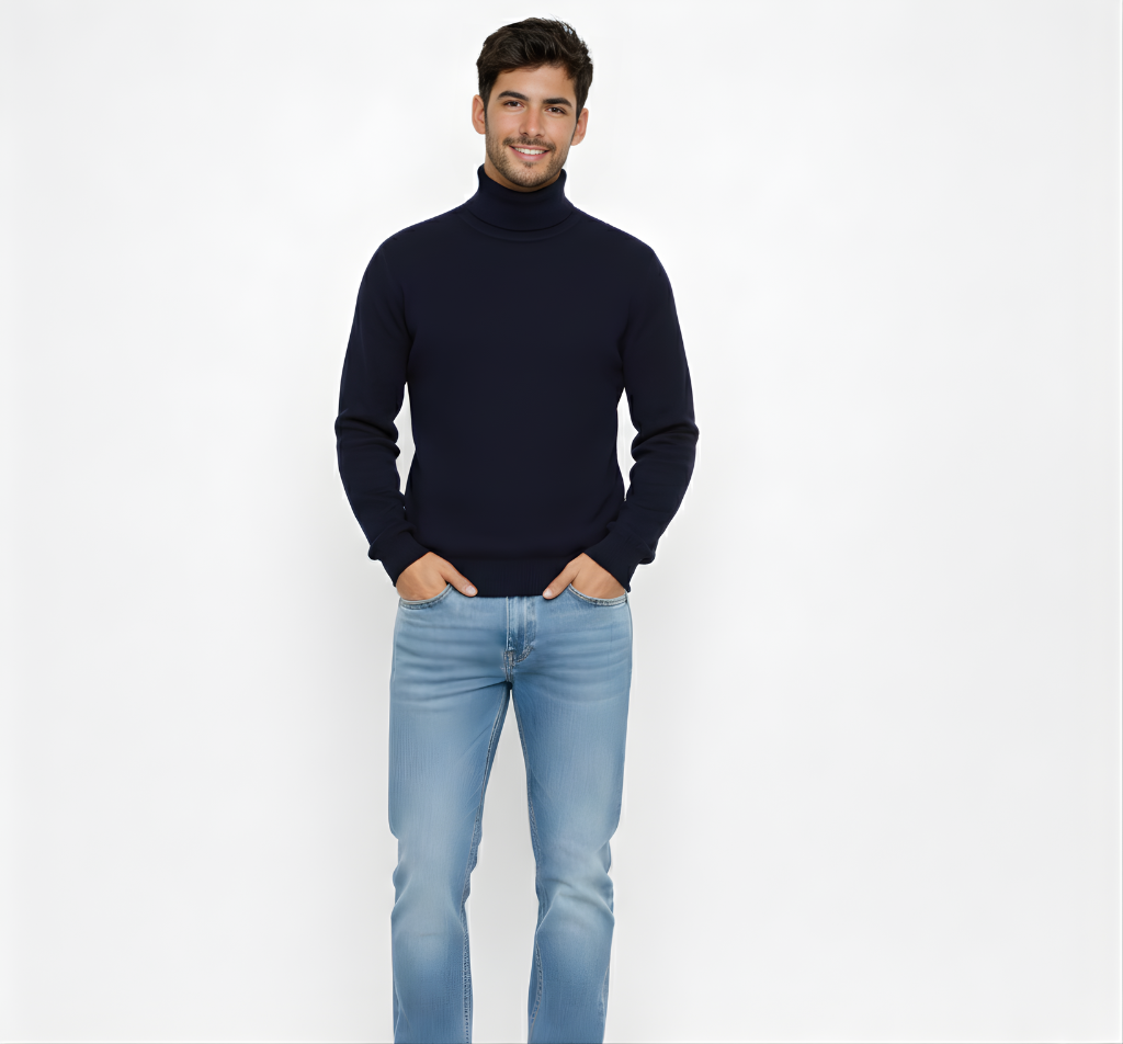 MONTE CARLO | JERSEY DE CUELLO ALTO DE CACHERMIRA