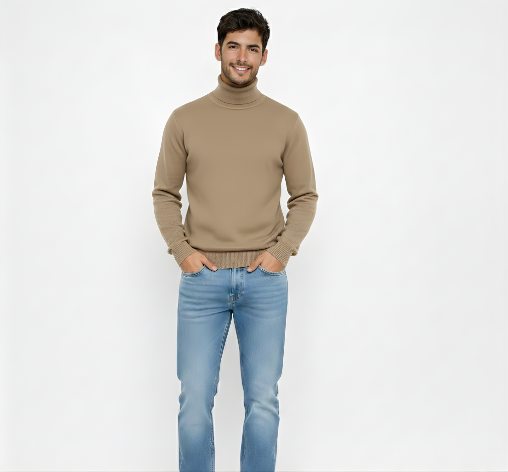 MONTE CARLO | JERSEY DE CUELLO ALTO DE CACHERMIRA