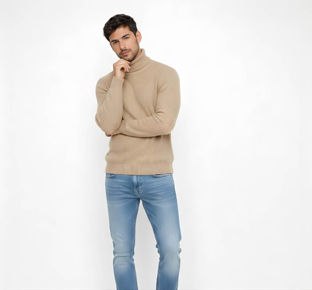 MONTE CARLO | JERSEY DE CUELLO ALTO DE CACHERMIRA