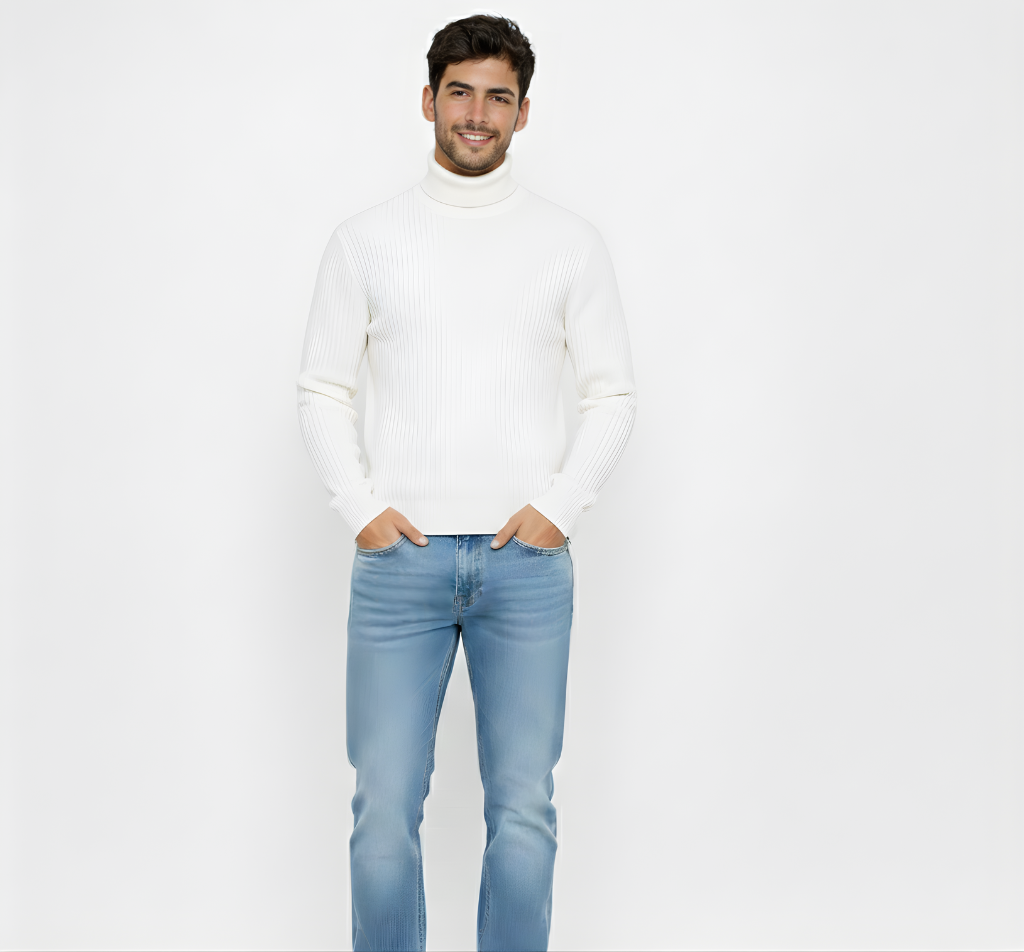 MONTE CARLO | JERSEY DE CUELLO ALTO DE CACHERMIRA