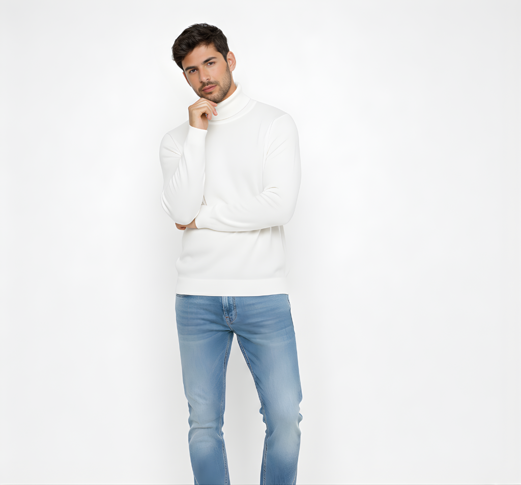 MONTE CARLO | JERSEY DE CUELLO ALTO DE CACHERMIRA