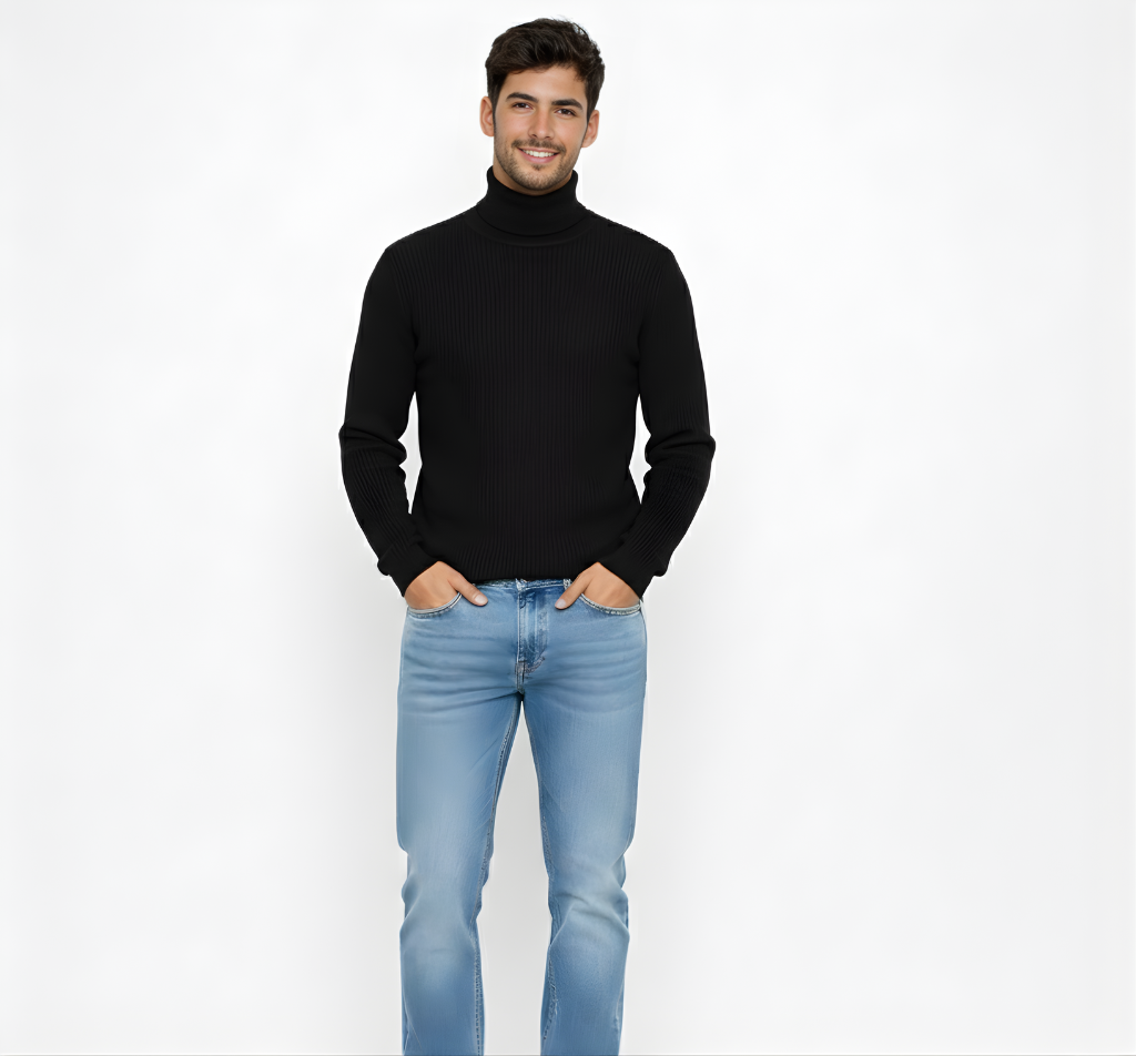 MONTE CARLO | JERSEY DE CUELLO ALTO DE CACHERMIRA