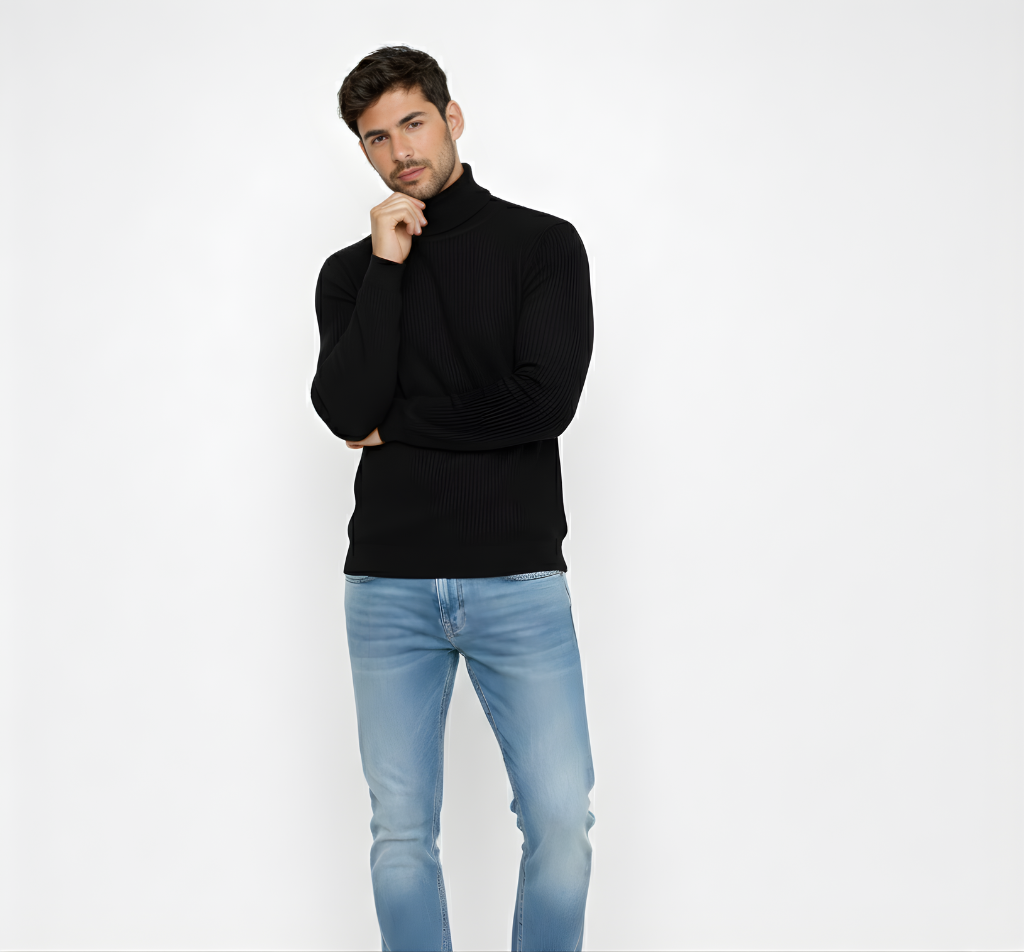 MONTE CARLO | JERSEY DE CUELLO ALTO DE CACHERMIRA