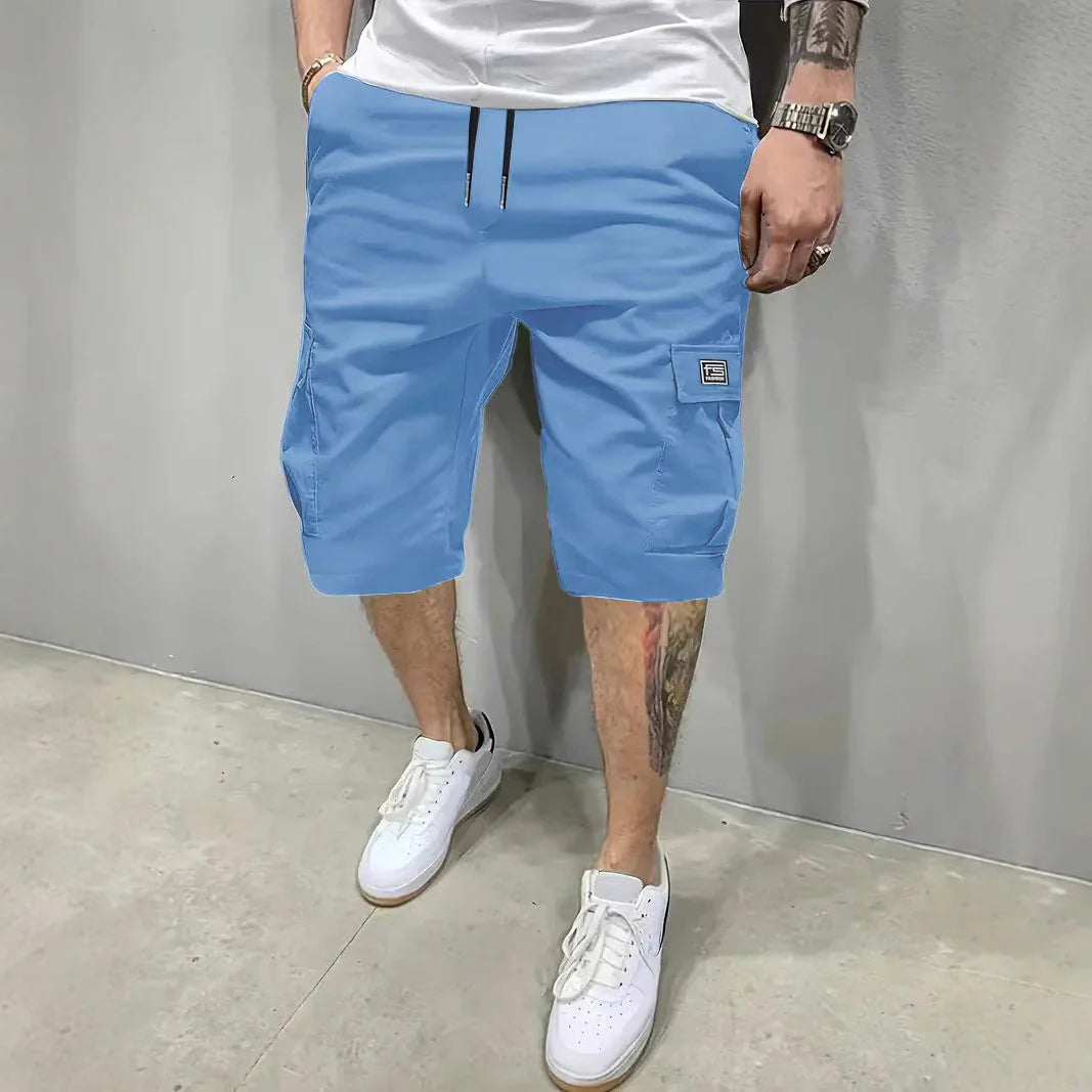 ENZO | PANTALONES CORTO CARGO PARA HOMBRE (COMPRA 1, LLÉVATE 1 GRATIS)