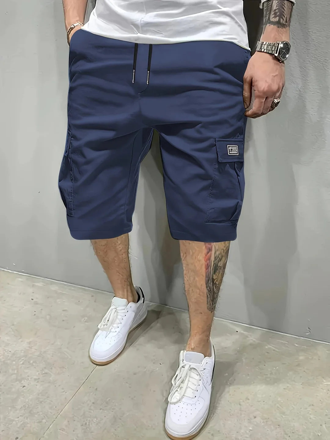 ENZO | PANTALONES CORTO CARGO PARA HOMBRE (COMPRA 1, LLÉVATE 1 GRATIS)