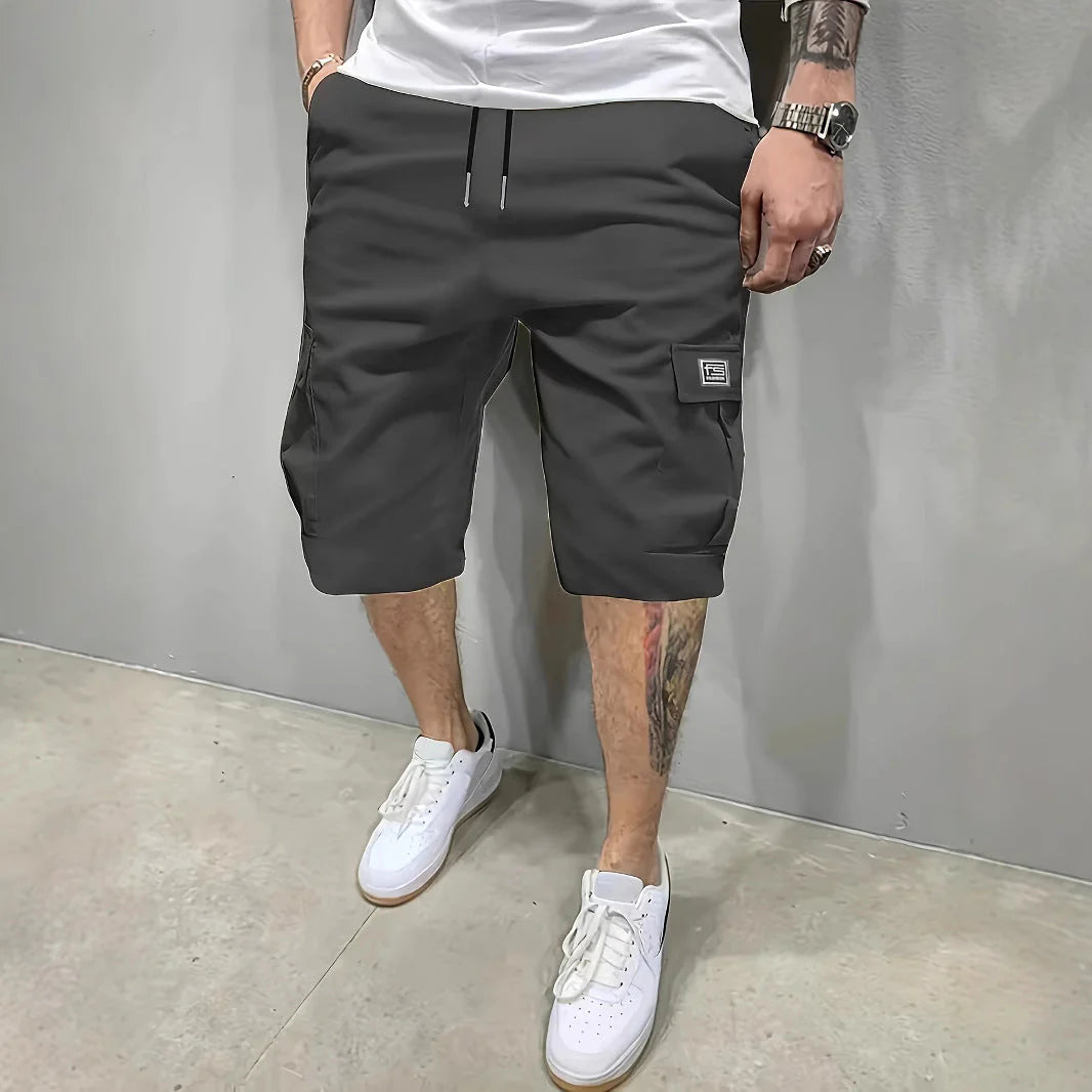 ENZO | PANTALONES CORTO CARGO PARA HOMBRE (COMPRA 1, LLÉVATE 1 GRATIS)